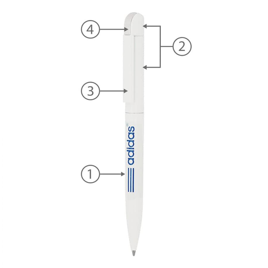 BND62 FOLK, TWIST METAL BALL PEN - image 26
