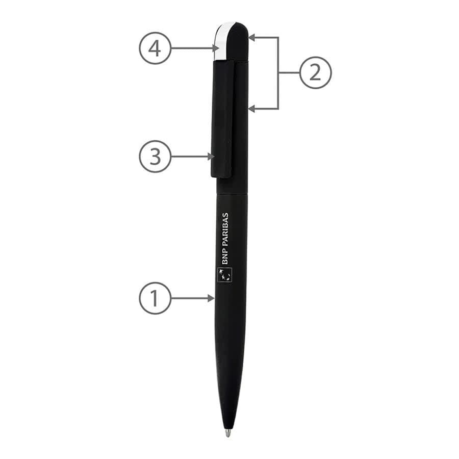 BND62 FOLK, TWIST METAL BALL PEN - image 27
