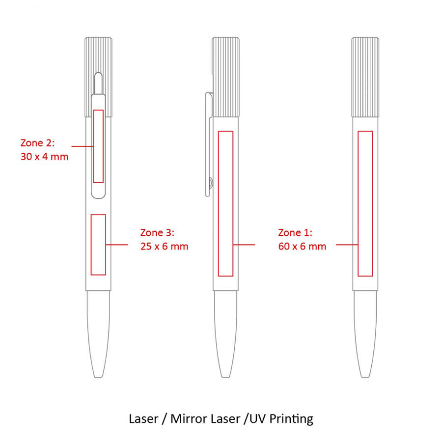 BND68 CLAS PUSH METAL BALL PENq - image 8