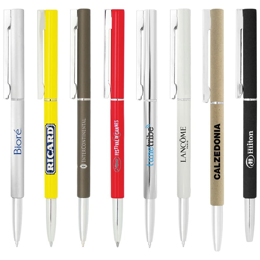 BND71 CLAP TWIST METAL BALL PEN - image 1