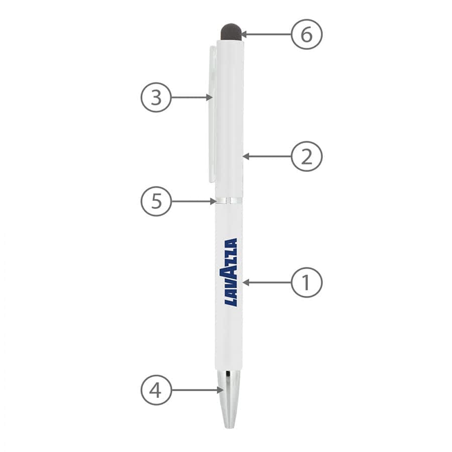 BND71XLS CLAP STYLUS TWIST METAL BALL PEN - FD71XLS.MTO Image 