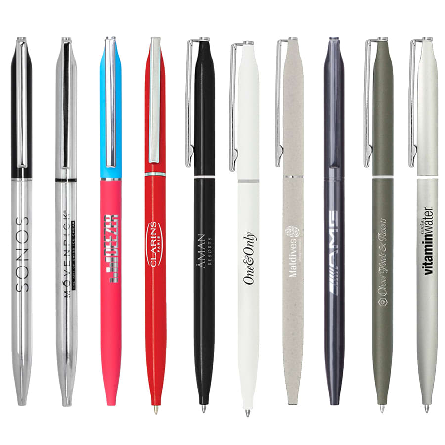 BND72 GLAD, THIN TWIST METAL BALL PEN - image 1