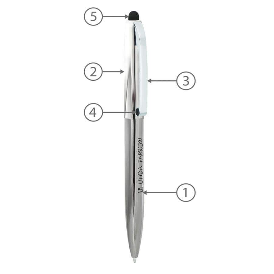 BND75S CLAW STYLUS TWIST METAL BALL PEN - image 12