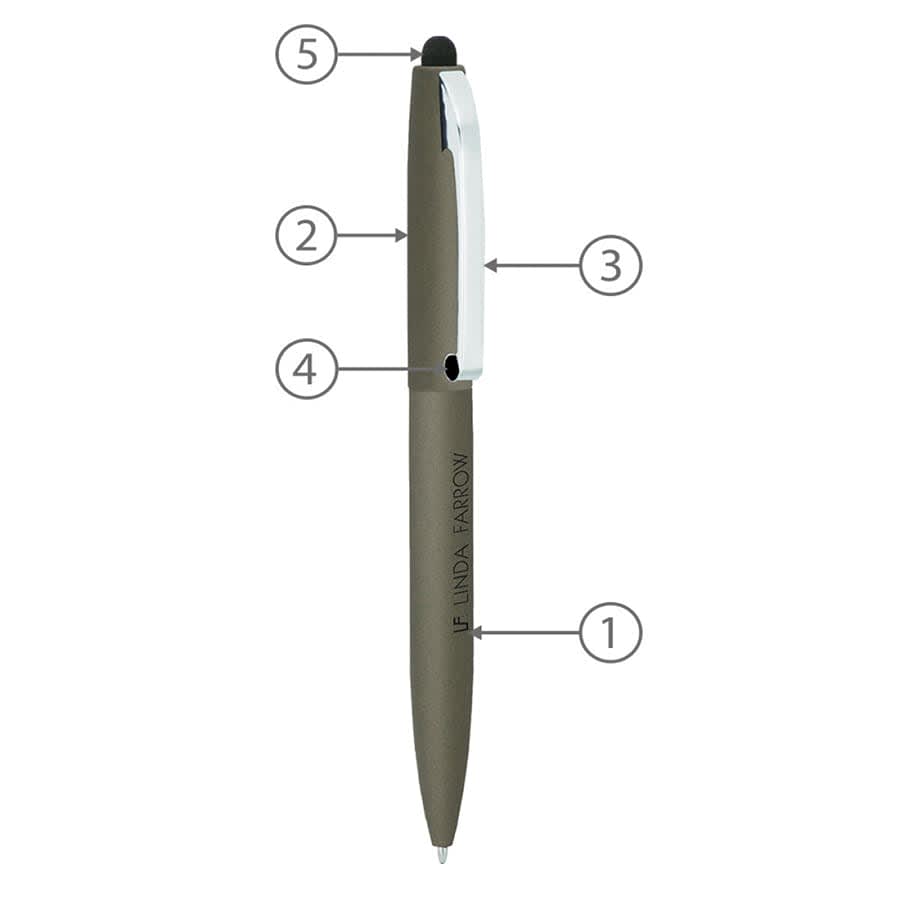 BND75S CLAW STYLUS TWIST METAL BALL PEN - image 14