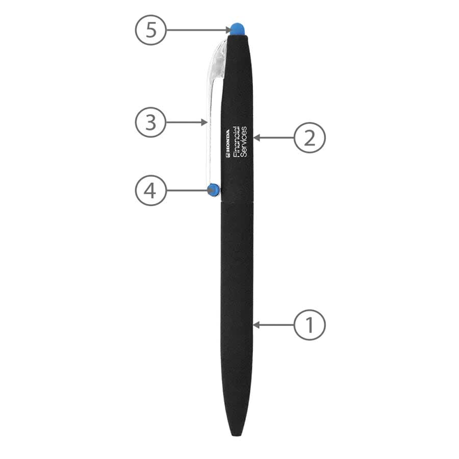 BND75S CLAW STYLUS TWIST METAL BALL PEN - image 15