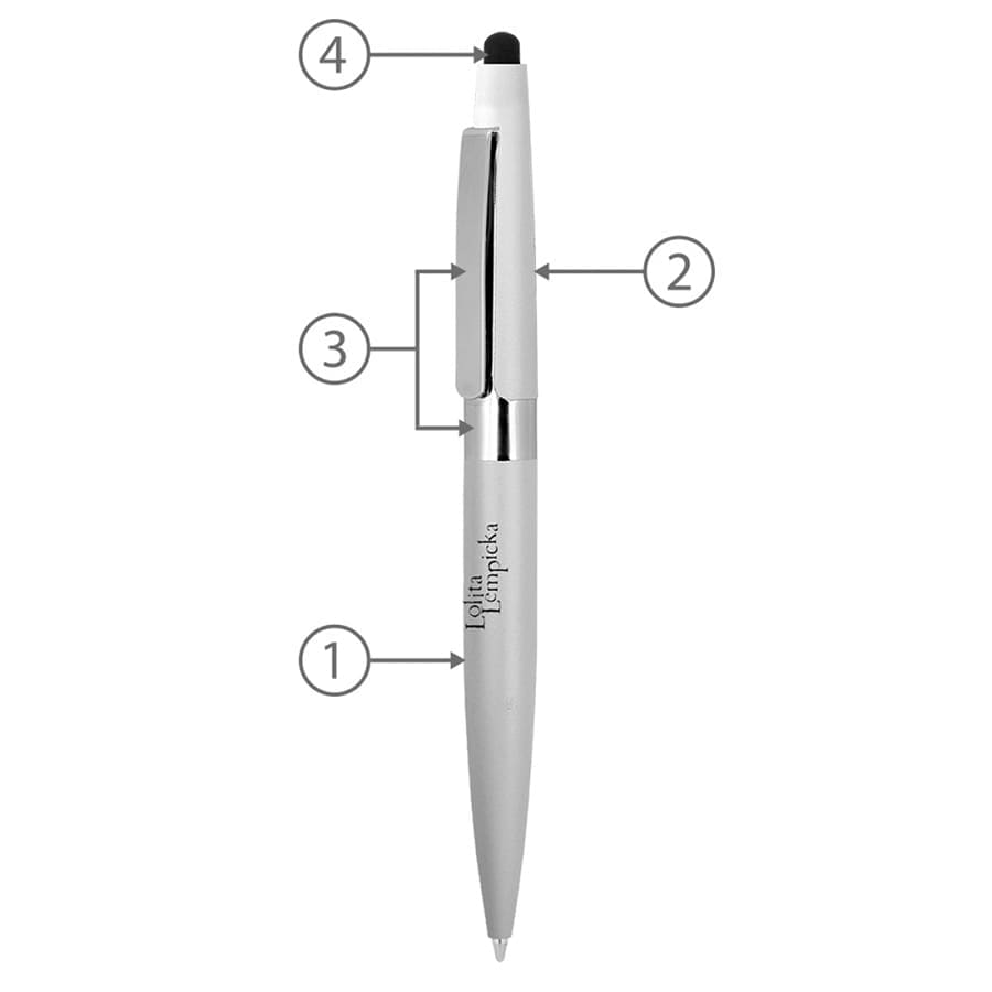 BND77S PERI STYLUS, TWIST METAL BALL PEN - image 14