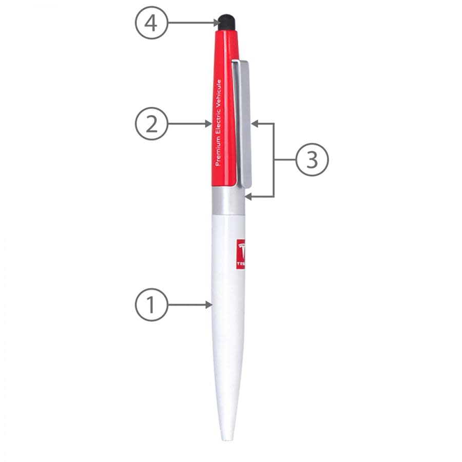 BND77S PERI STYLUS, TWIST METAL BALL PEN - image 16