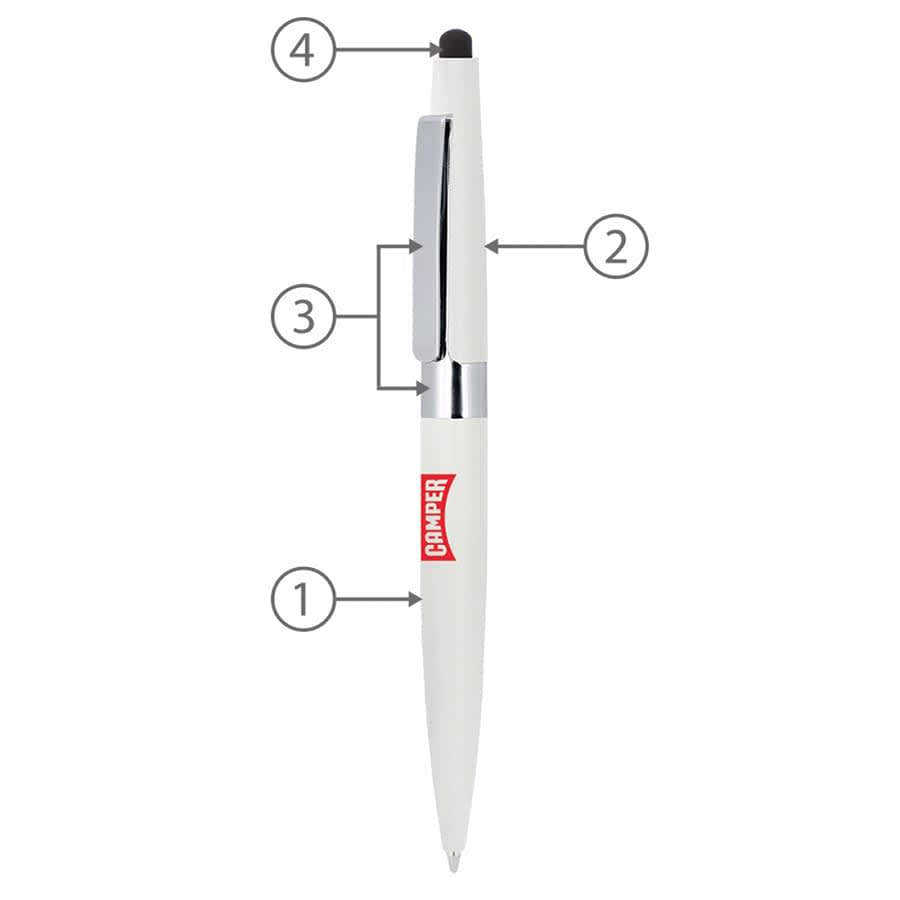 BND77S PERI STYLUS, TWIST METAL BALL PEN - image 17
