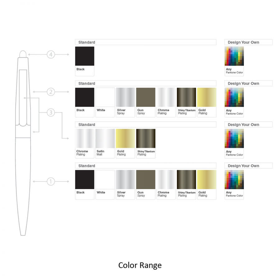 BND77S PERI STYLUS, TWIST METAL BALL PEN - image 20