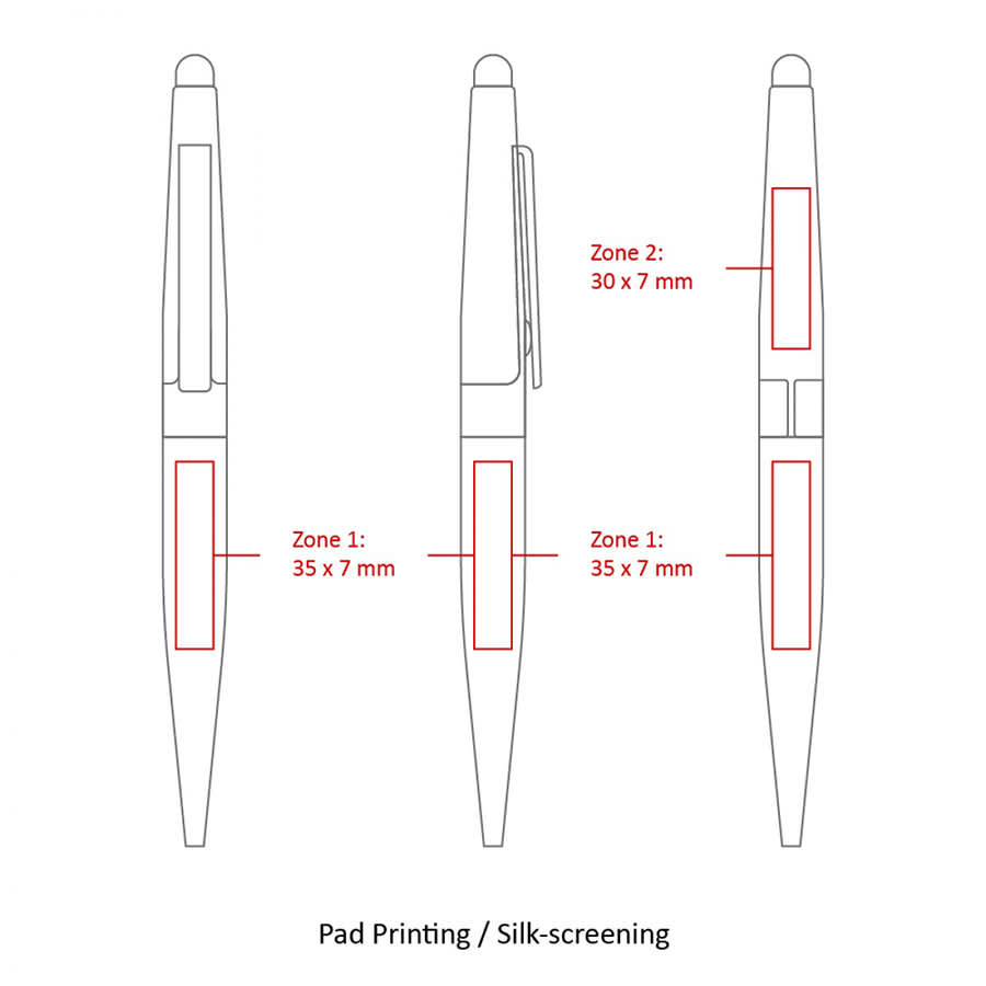 BND77S PERI STYLUS, TWIST METAL BALL PEN - image 22