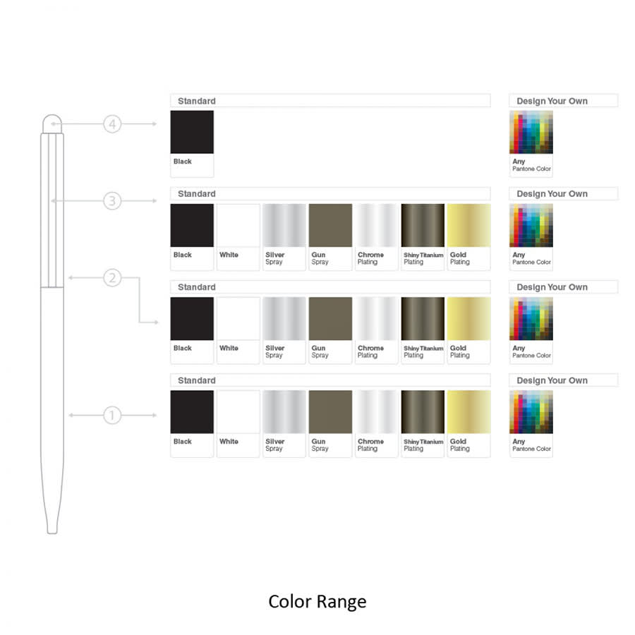 BND78S SARI STYLUS, THIN TWIST METAL BALL PEN - image 37