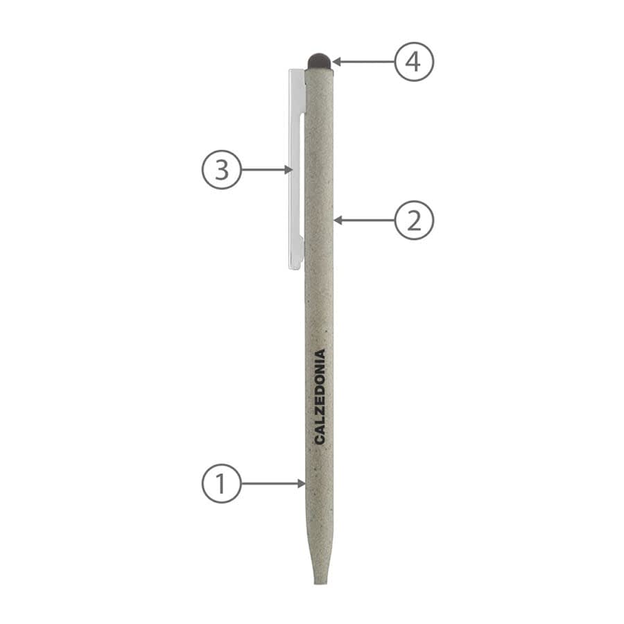 BND78S SARI STYLUS, THIN TWIST METAL BALL PEN - image 10
