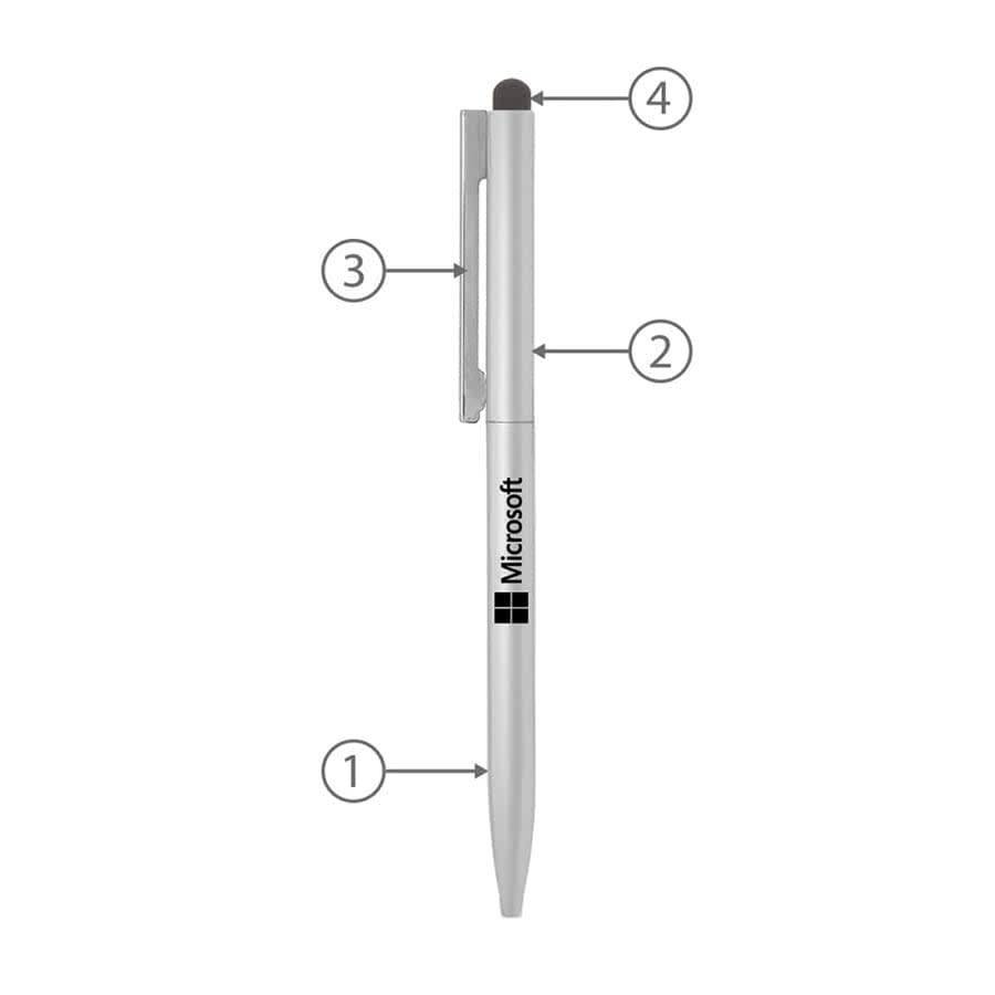 BND78S SARI STYLUS, THIN TWIST METAL BALL PEN - image 14