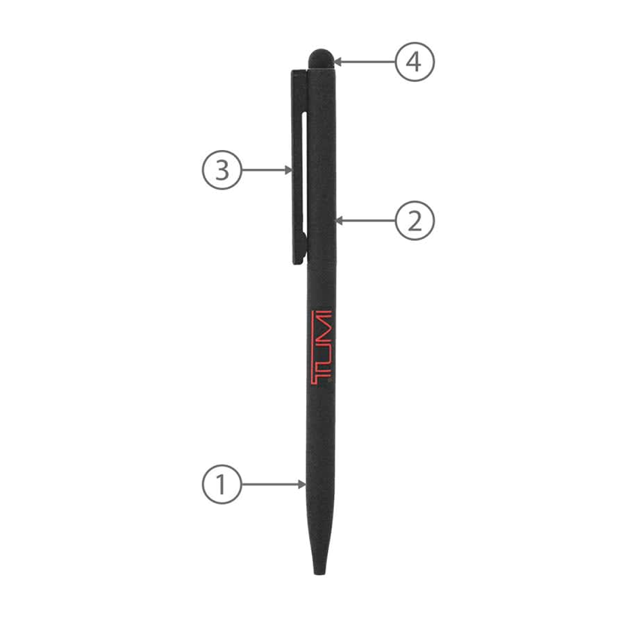 BND78S SARI STYLUS, THIN TWIST METAL BALL PEN - image 9