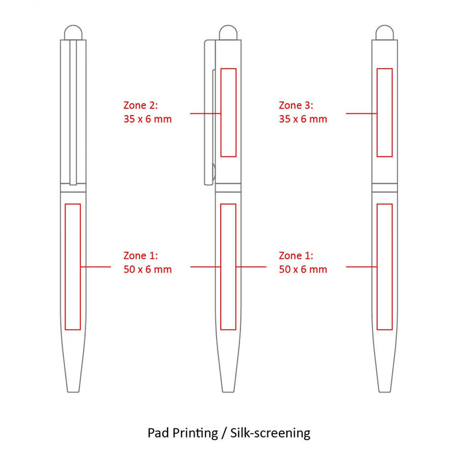 BND78XLS SARI STYLUS TWIST METAL BALL PEN