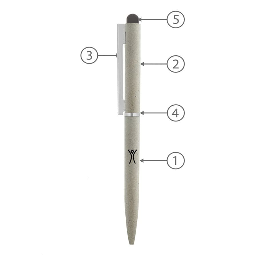 BND78XLS SARI STYLUS TWIST METAL BALL PEN - image 15