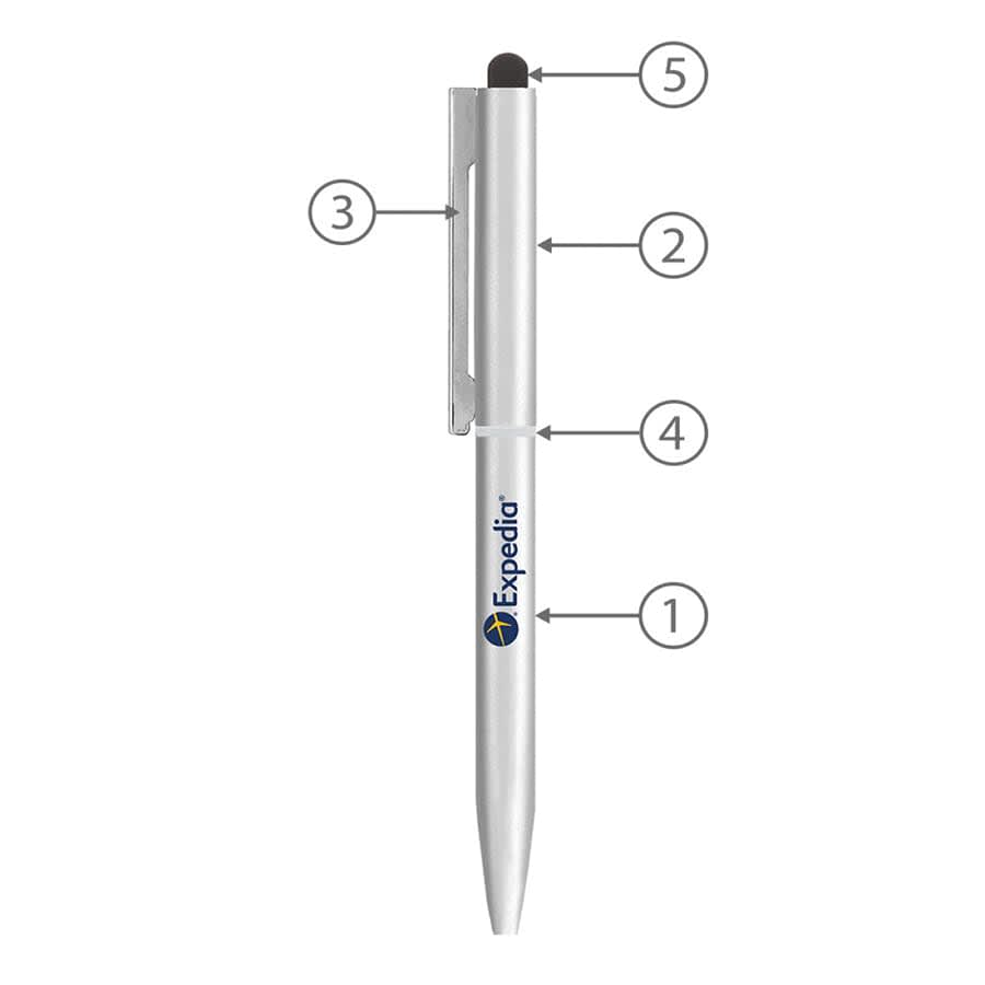 BND78XLS SARI STYLUS TWIST METAL BALL PEN - image 17