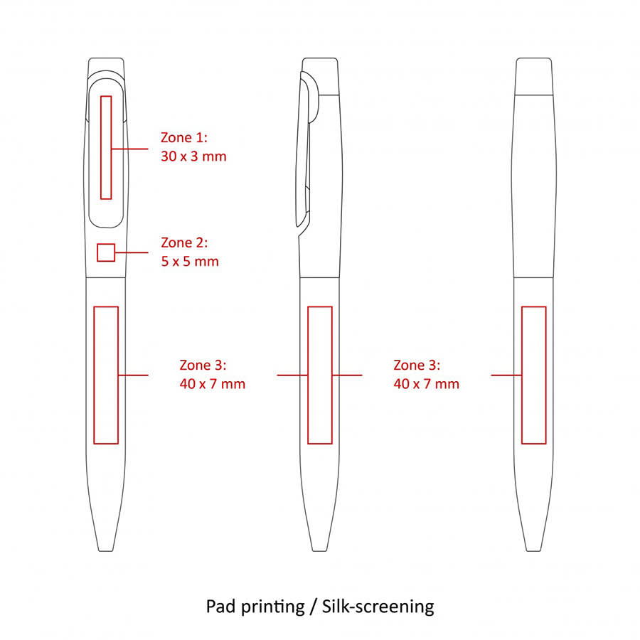 BND80 BLOA, TWIST METAL BALL PEN