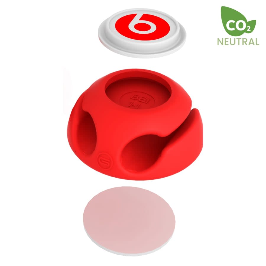 Clippi 1 Piece Cable Manager (Red) - FD825.02 Image 