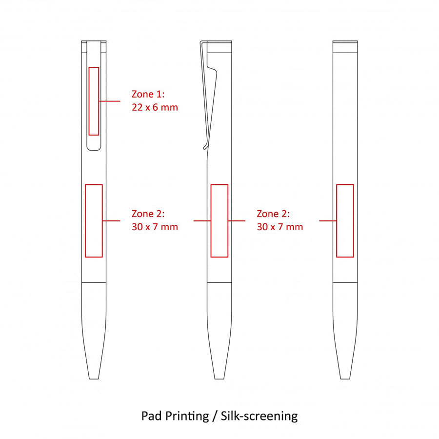 BND84 ATTEN, TWIST METAL BALL PEN - image 10