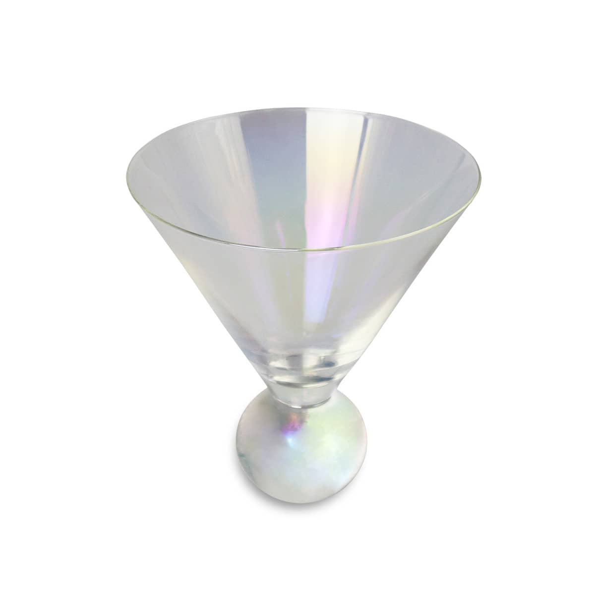 Aura Iridescent Martini Glasses - G106 Image 