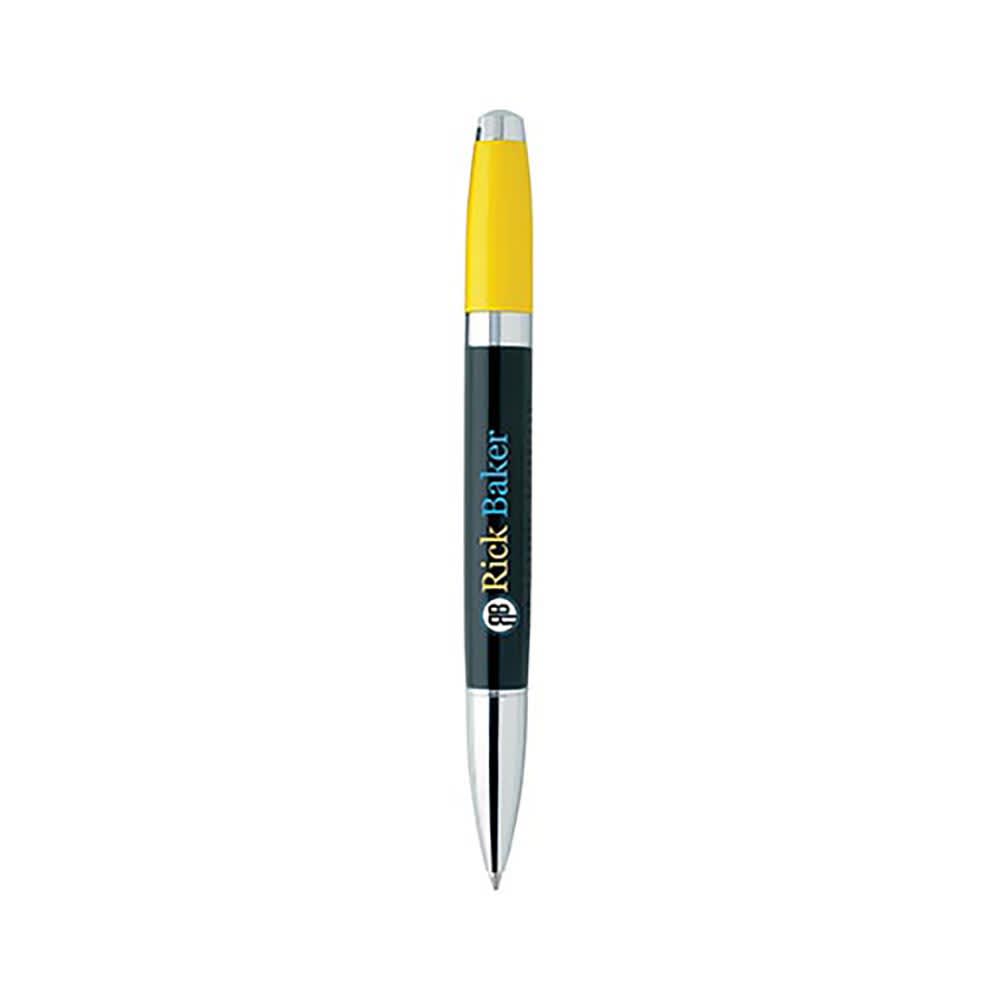 Multi-Colour Twist Black Pen - G55725 Image 