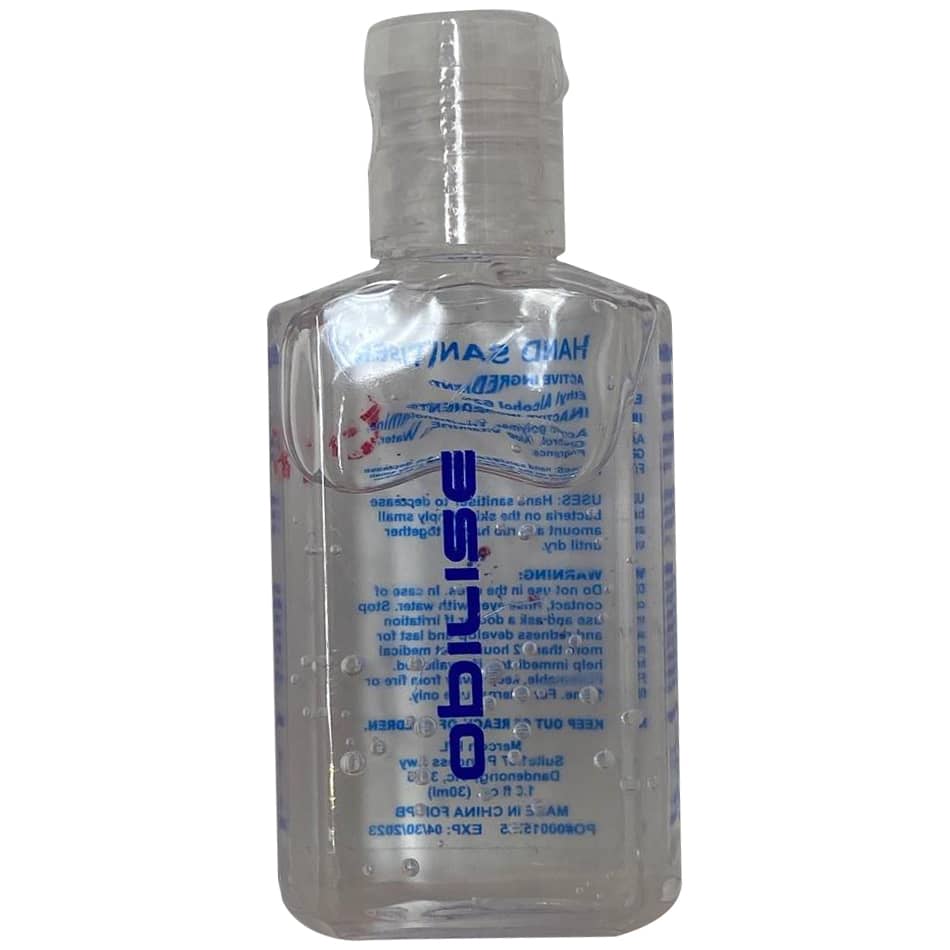 60ml Hand Sanitiser Gel - 75% ethyl-alcohol - H303 Image 