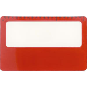 Pocket Ruler Magnifier with Sleeve - K235 Image
