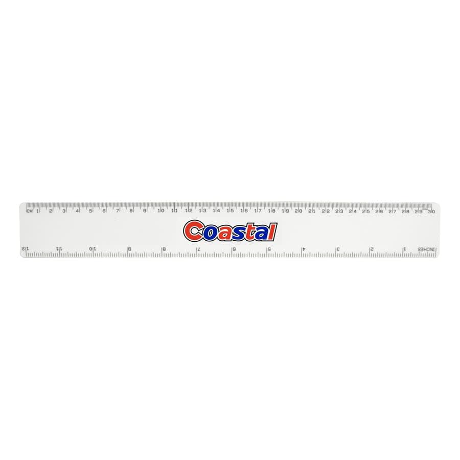 30cm Plastic Ruler - K113 Image 