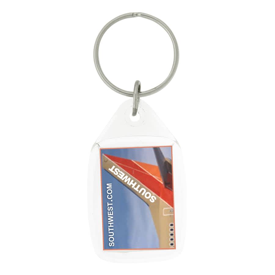 Tear Drop Acrylic Keychain - K222 Image