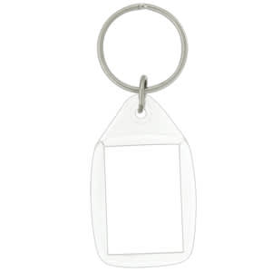 Tear Drop Acrylic Keychain - K222 Image