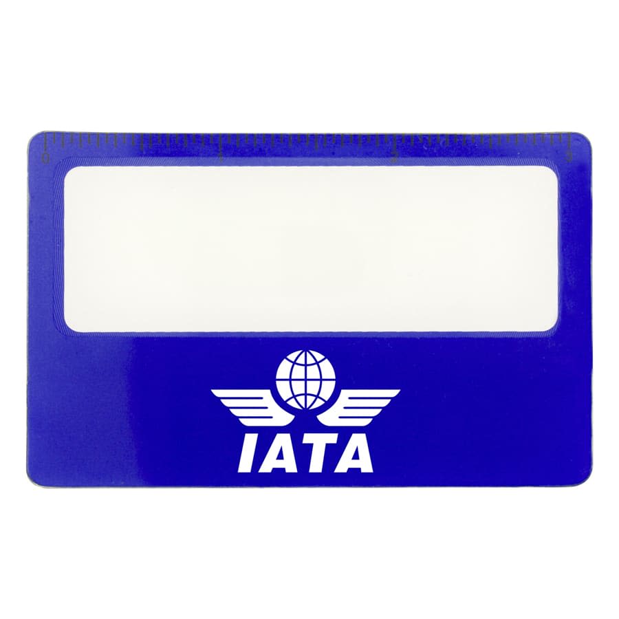 Pocket Ruler Magnifier with Sleeve - K235 Image