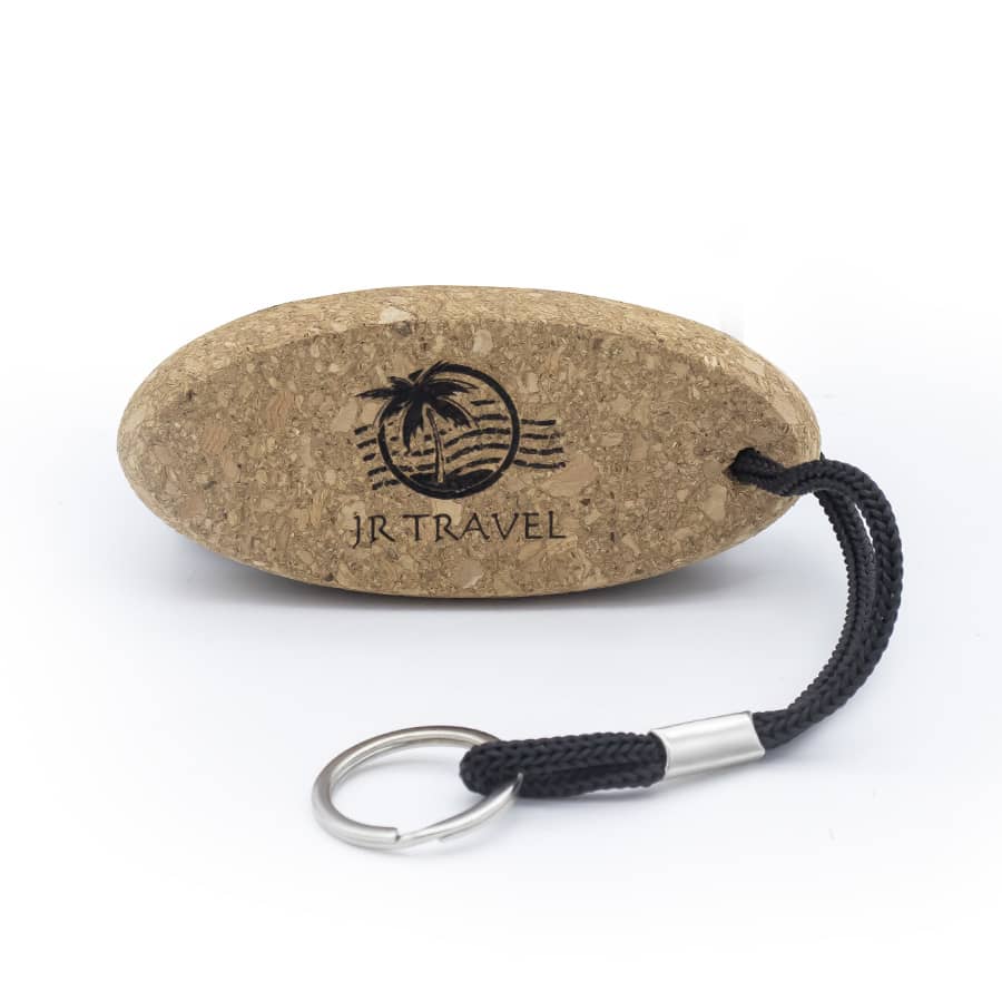 Alternative view of Cork Floating Keychain
