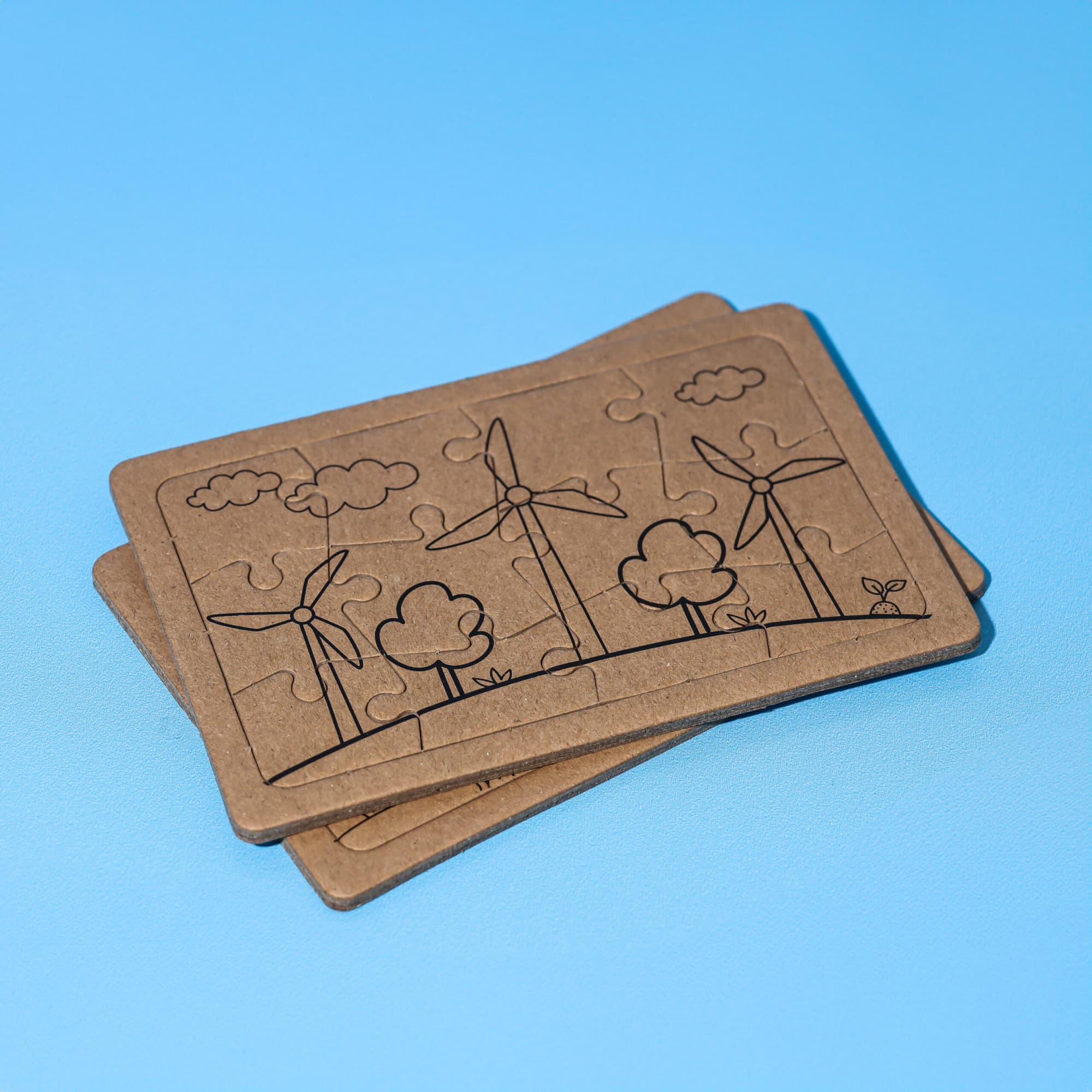 Alternative view of Kids Jigsaw 2 Puzzle Set