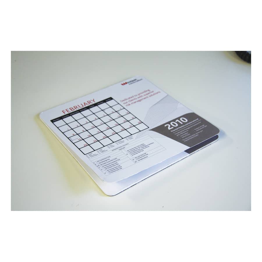 Calendar Mouse Mat (230mm x 190mm) - MM118 Image 
