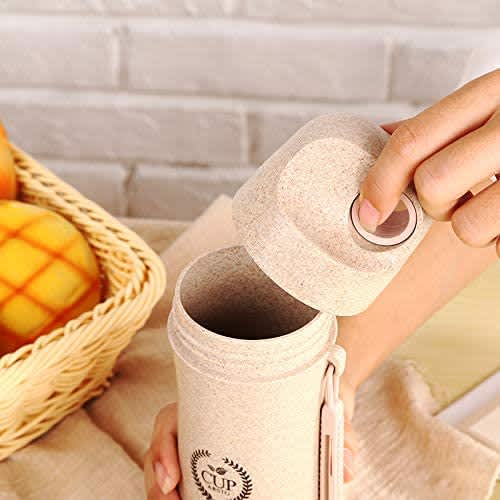 Grano 420ml Wheat Straw Water Bottle - NP163 Image 