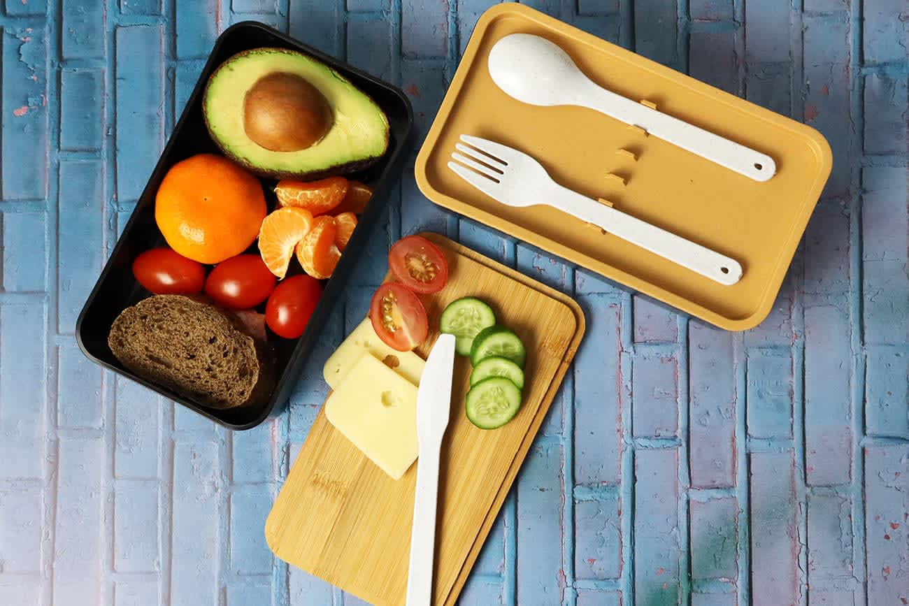 Two Layer Lunch Box - NP175 Image