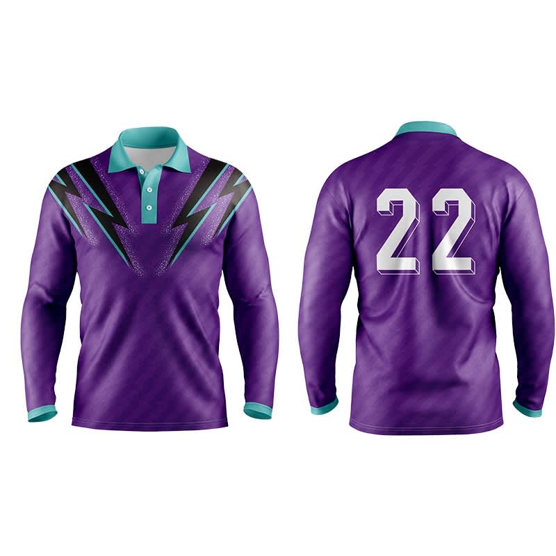 Long Sleeve Polo Shirt - image 5
