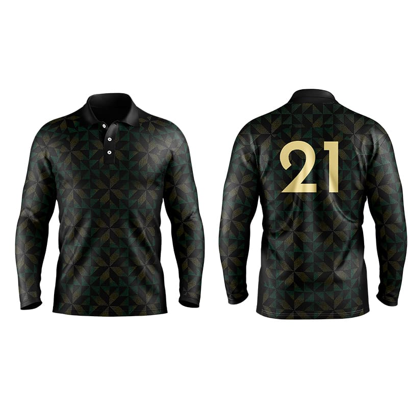 Long Sleeve Polo Shirt - image 7