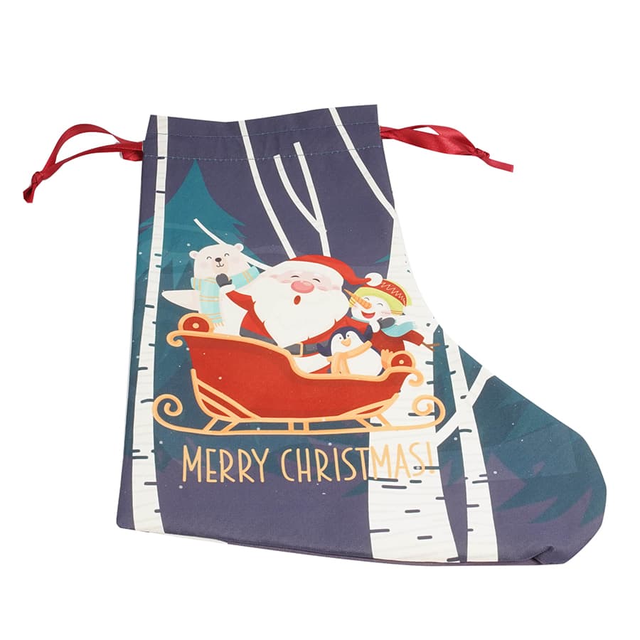 Santa Sock Gift Tote - OA034 Image