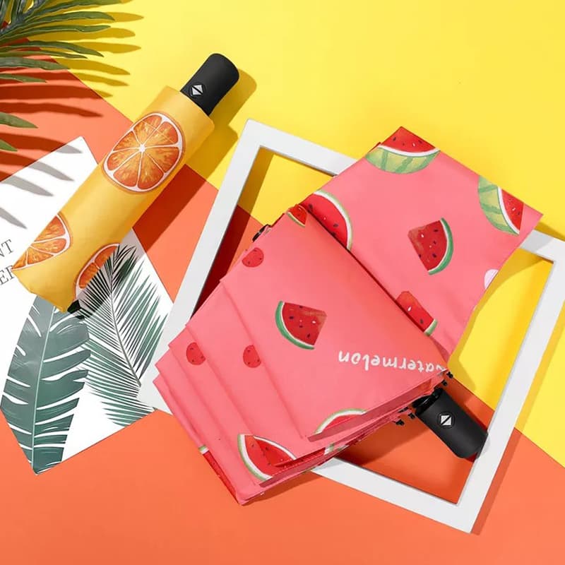 Full Colour Poppins Umbrella - OU001 Image 