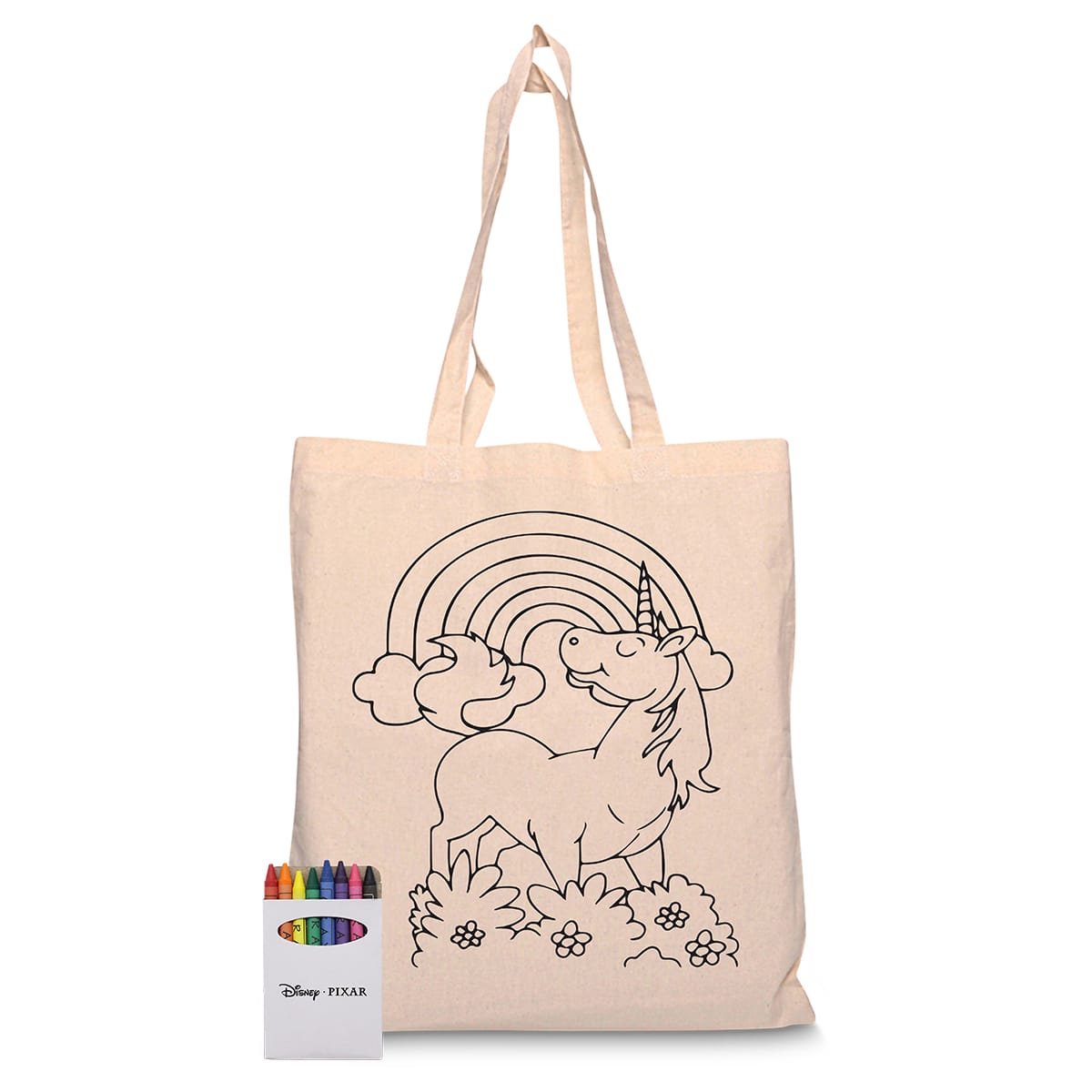 Squiggle Calico bag + Crayon set - RB1018S Image