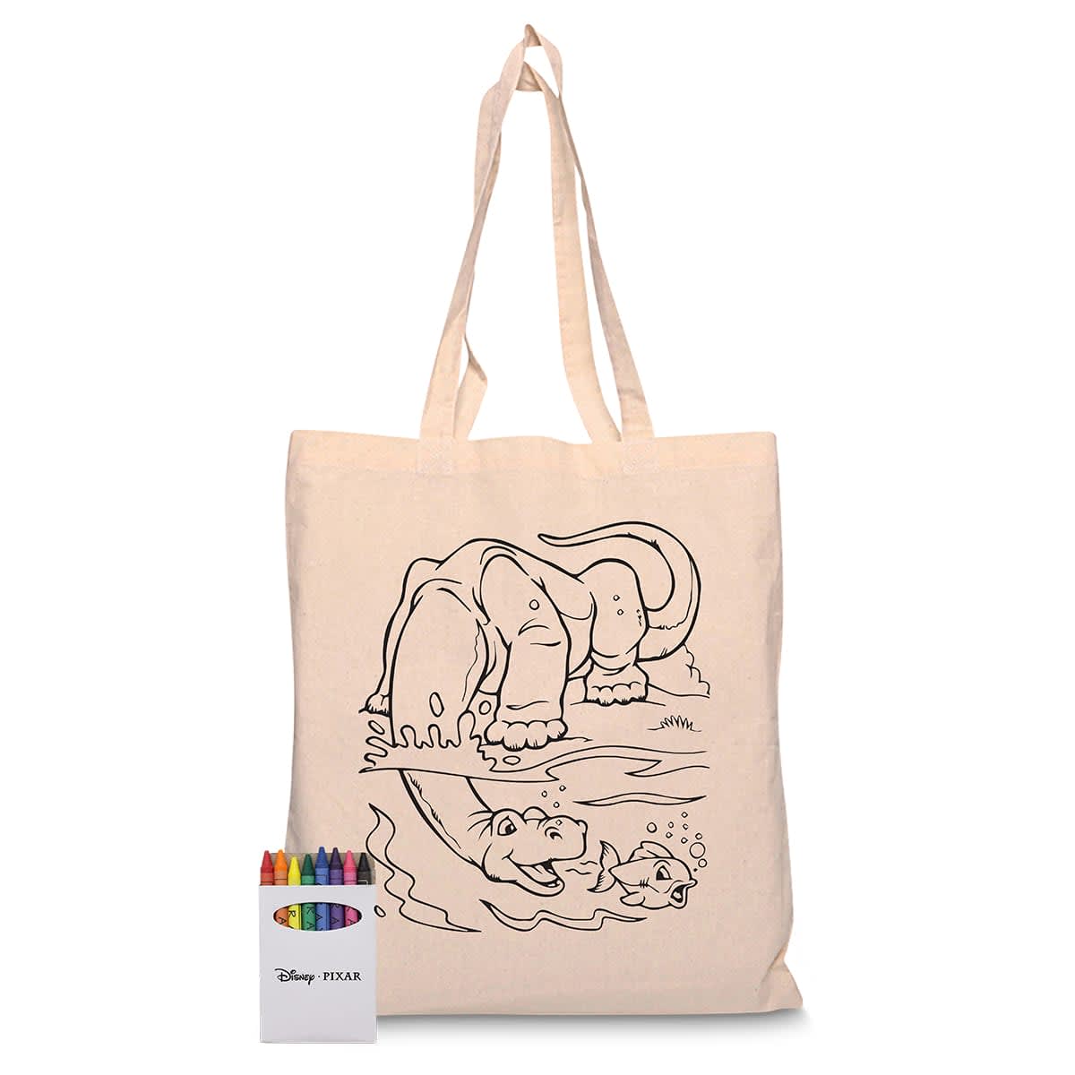 Squiggle Calico bag + Crayon set - RB1018S Image