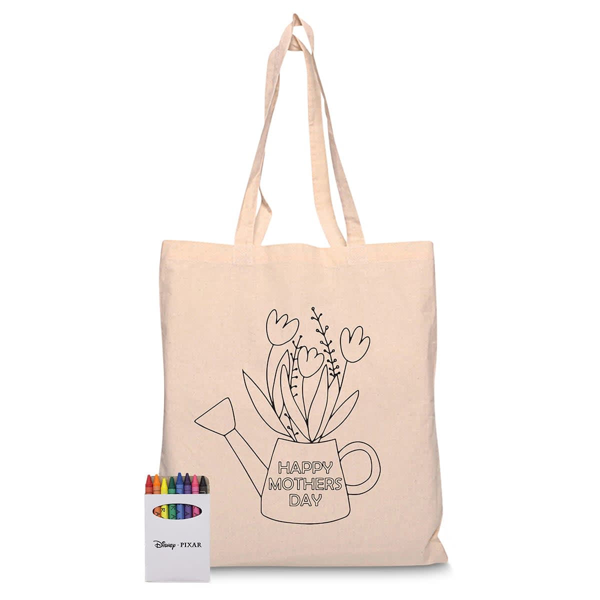 Squiggle Calico bag + Crayon set - RB1018S Image