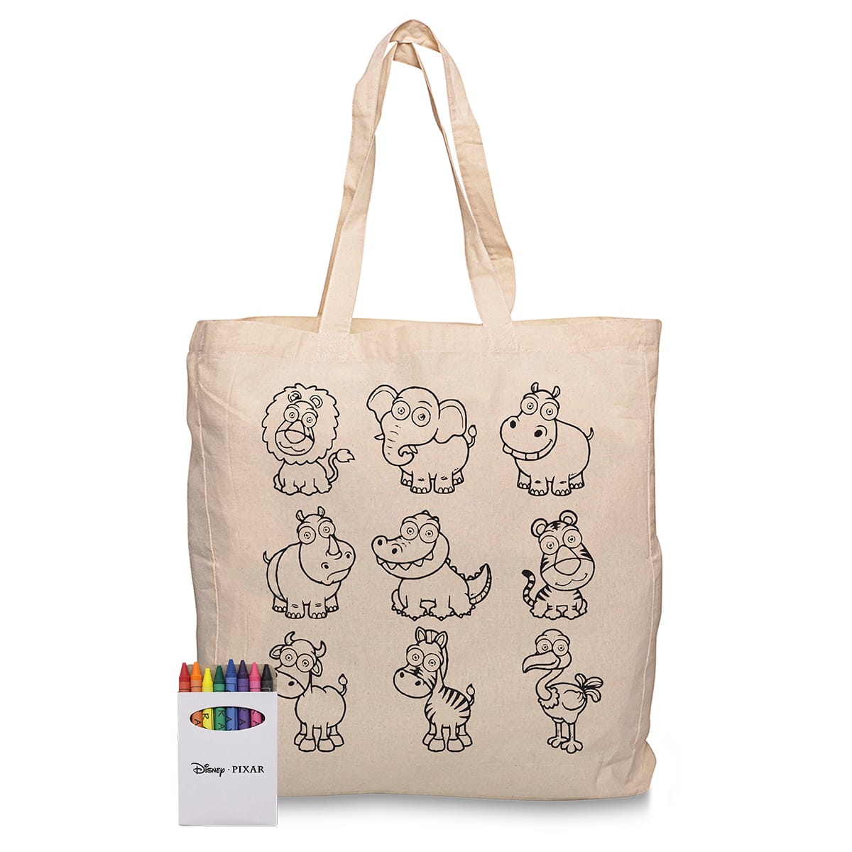 Squiggle Calico bag + Crayon set - RB1019S Image