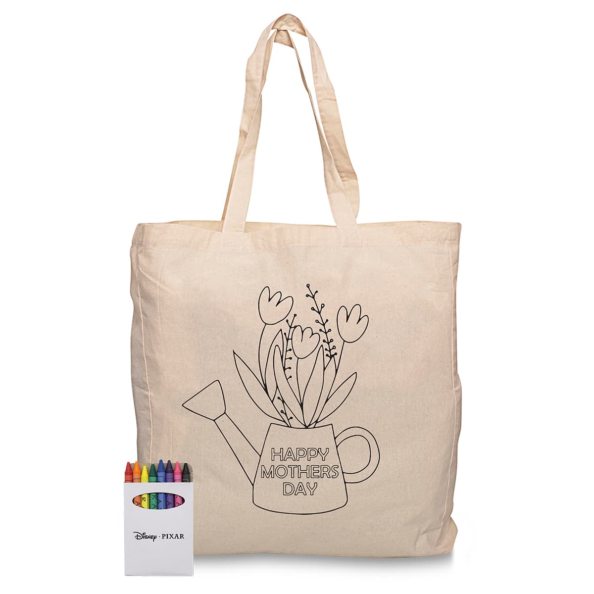 Squiggle Calico bag + Crayon set - RB1019S Image