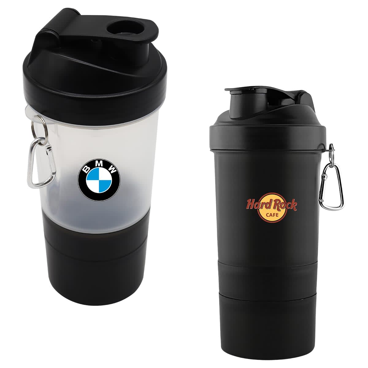 Black with Black lid | Clear with Black lid