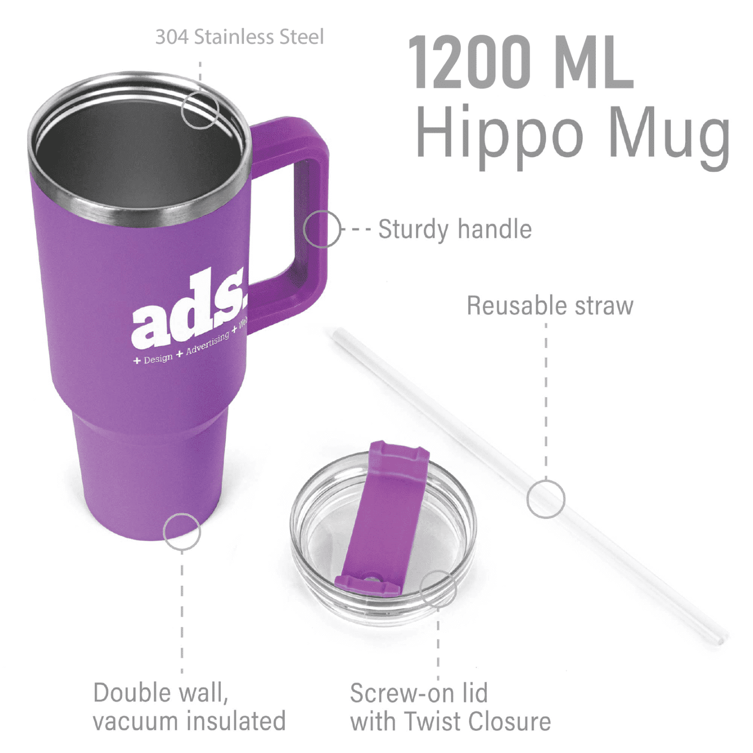 The Hippo Mug - S910 Image 