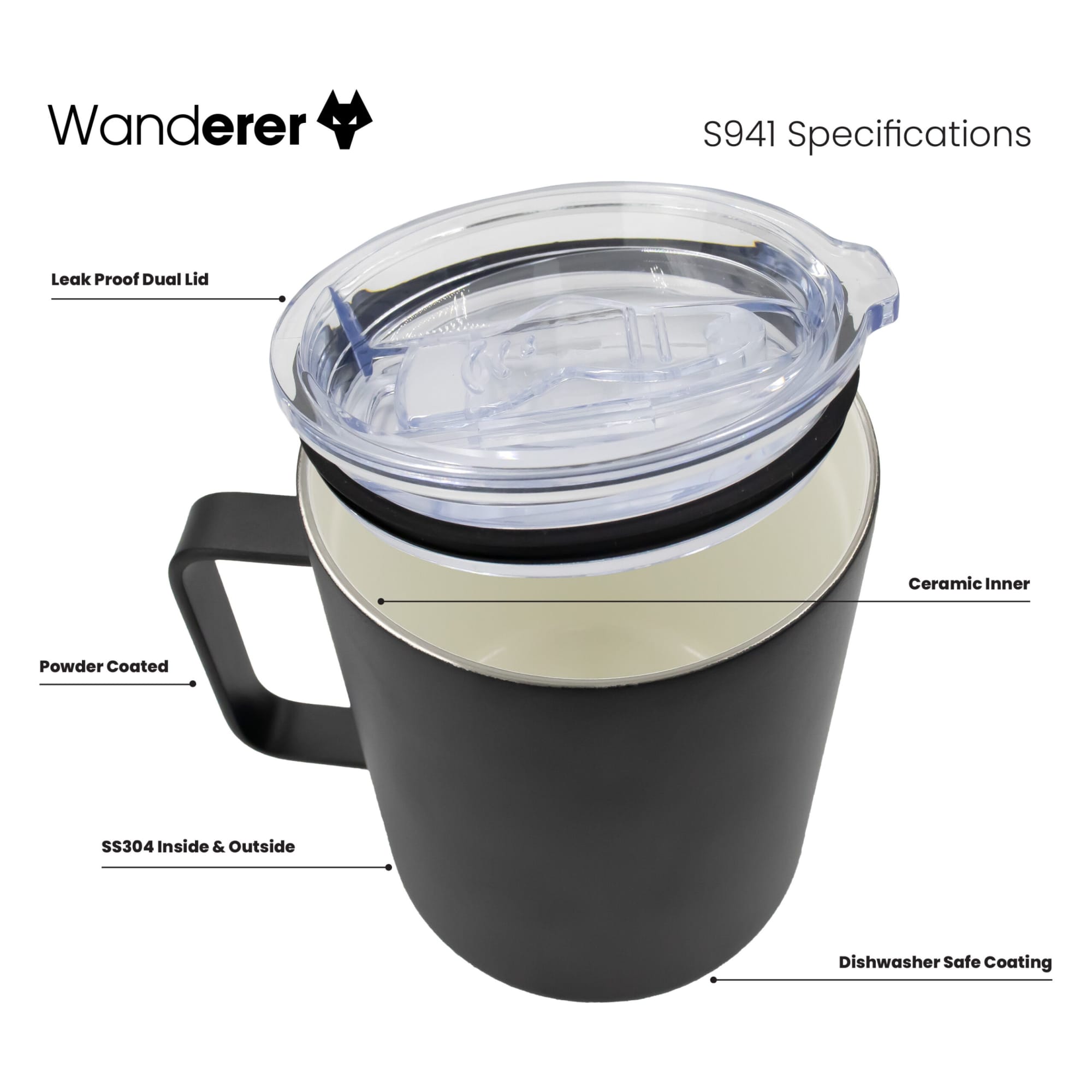 Wanderer 400ml Mug - S941 Image