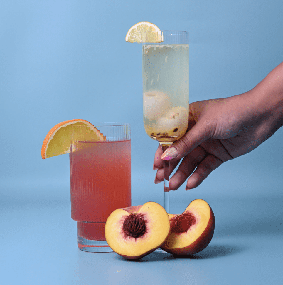 Oscar Ribbed Highball 380mL Glasses - G104 Image